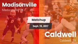 Matchup: Madisonville High vs. Caldwell  2017