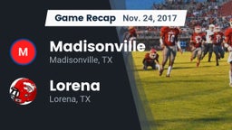 Recap: Madisonville  vs. Lorena  2017