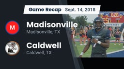 Recap: Madisonville  vs. Caldwell  2018
