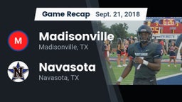 Recap: Madisonville  vs. Navasota  2018