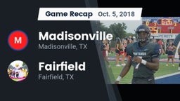 Recap: Madisonville  vs. Fairfield  2018