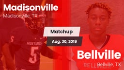 Matchup: Madisonville High vs. Bellville  2019