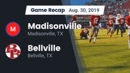 Recap: Madisonville  vs. Bellville  2019