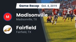 Recap: Madisonville  vs. Fairfield  2019