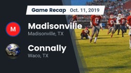 Recap: Madisonville  vs. Connally  2019