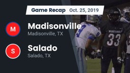 Recap: Madisonville  vs. Salado   2019