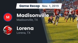 Recap: Madisonville  vs. Lorena  2019