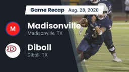 Recap: Madisonville  vs. Diboll  2020