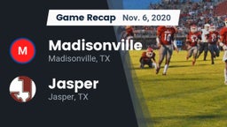 Recap: Madisonville  vs. Jasper  2020