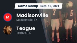 Recap: Madisonville  vs. Teague  2021