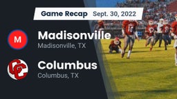 Recap: Madisonville  vs. Columbus  2022