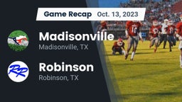 Recap: Madisonville  vs. Robinson  2023