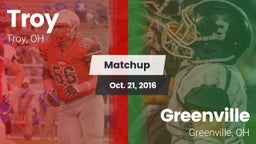Matchup: Troy  vs. Greenville  2016