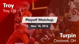 Matchup: Troy  vs. Turpin  2016