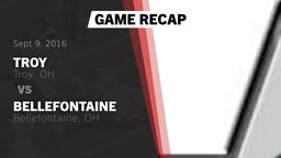Recap: Troy  vs. Bellefontaine  2016