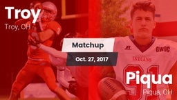 Matchup: Troy  vs. Piqua  2017