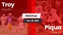 Matchup: Troy  vs. Piqua  2018