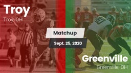 Matchup: Troy  vs. Greenville  2020