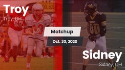 Matchup: Troy  vs. Sidney  2020