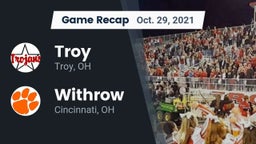 Recap: Troy  vs. Withrow  2021