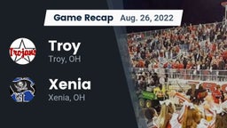 Recap: Troy  vs. Xenia  2022