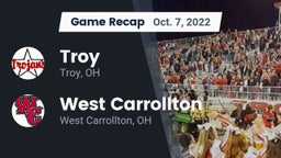 Recap: Troy  vs. West Carrollton  2022
