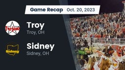 Recap: Troy  vs. Sidney  2023