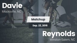 Matchup: Davie  vs. Reynolds  2016