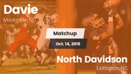Matchup: Davie  vs. North Davidson  2016