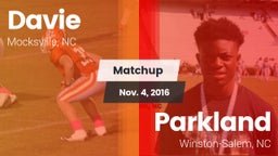 Matchup: Davie  vs. Parkland  2016