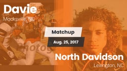 Matchup: Davie  vs. North Davidson  2017