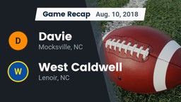 Recap: Davie  vs. West Caldwell  2018