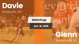 Matchup: Davie  vs. Glenn  2018