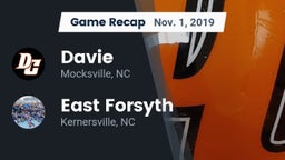 Recap: Davie  vs. East Forsyth  2019