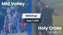 Matchup: Mid Valley High vs. Holy Cross  2018