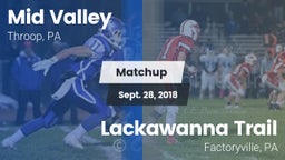 Matchup: Mid Valley High vs. Lackawanna Trail  2018