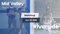Matchup: Mid Valley High vs. Riverside  2020