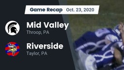 Recap: Mid Valley  vs. Riverside  2020