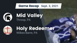 Recap: Mid Valley  vs. Holy Redeemer  2021