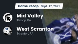 Recap: Mid Valley  vs. West Scranton  2021