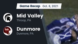 Recap: Mid Valley  vs. Dunmore  2021