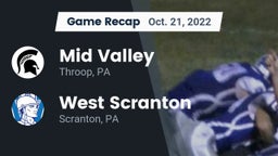 Recap: Mid Valley  vs. West Scranton  2022