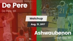 Matchup: De Pere  vs. Ashwaubenon  2017