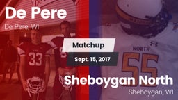 Matchup: De Pere  vs. Sheboygan North  2017