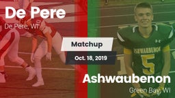 Matchup: De Pere  vs. Ashwaubenon  2019