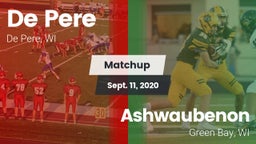 Matchup: De Pere  vs. Ashwaubenon  2020