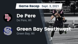 Recap: De Pere  vs. Green Bay Southwest  2021