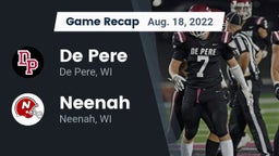 Recap: De Pere  vs. Neenah  2022