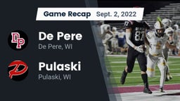Recap: De Pere  vs. Pulaski  2022