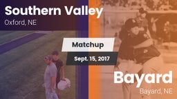 Matchup: Southern Valley vs. Bayard  2017